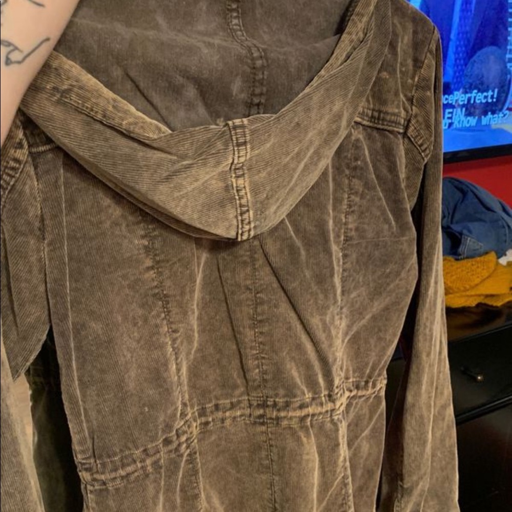 Full tilt brown corduroy jacket